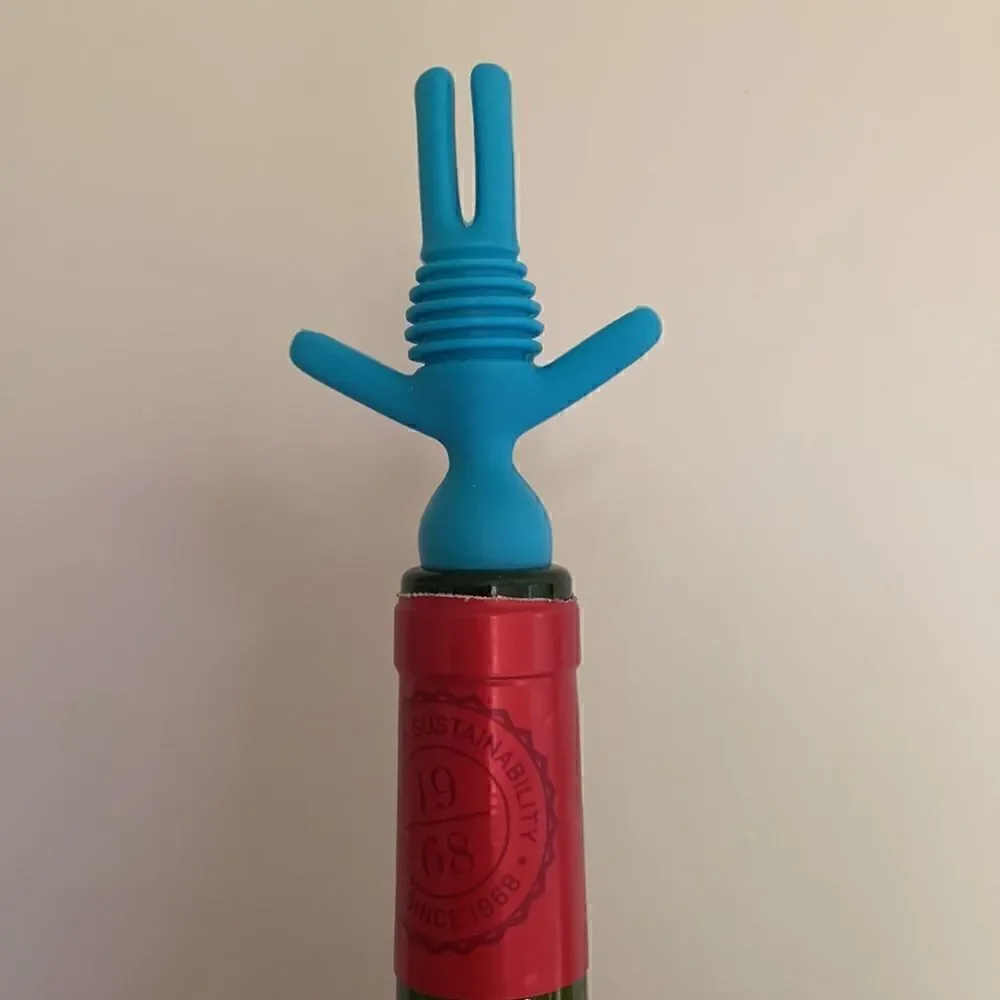 Bruce Silicone Wine Stopper